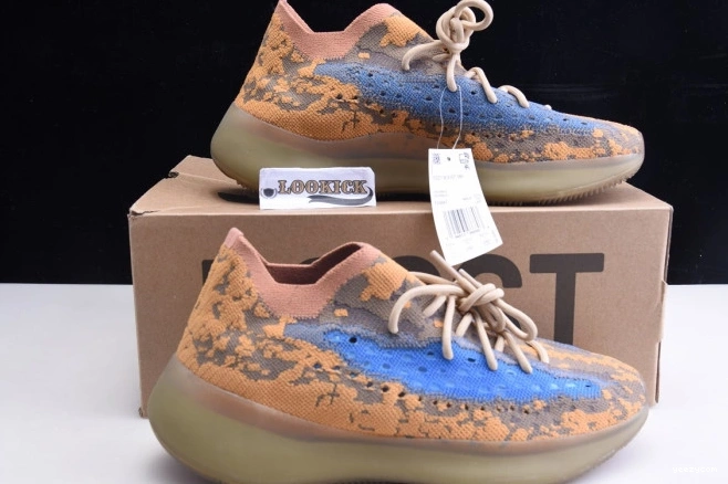 BOOST 380 FX9847 YEEZY OAT BLUE ADIDAS REFLECTIVE 0824